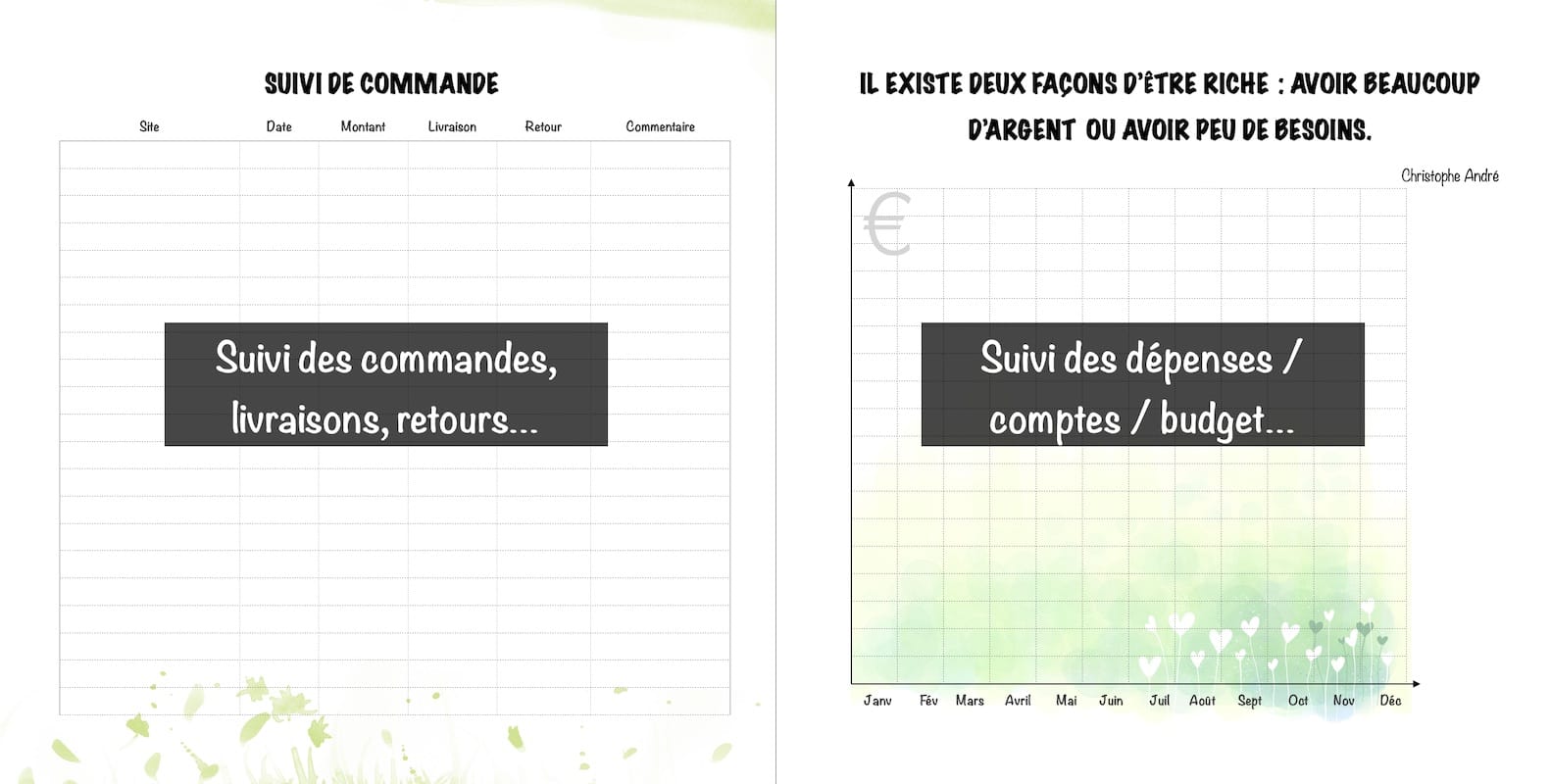 courbe de poids et suivi mensurations dans Ma Vie Au Carré