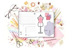 PDF à imprimer pour le suivi de ses mensurations et sa courbe de poids dans un carnet de couture