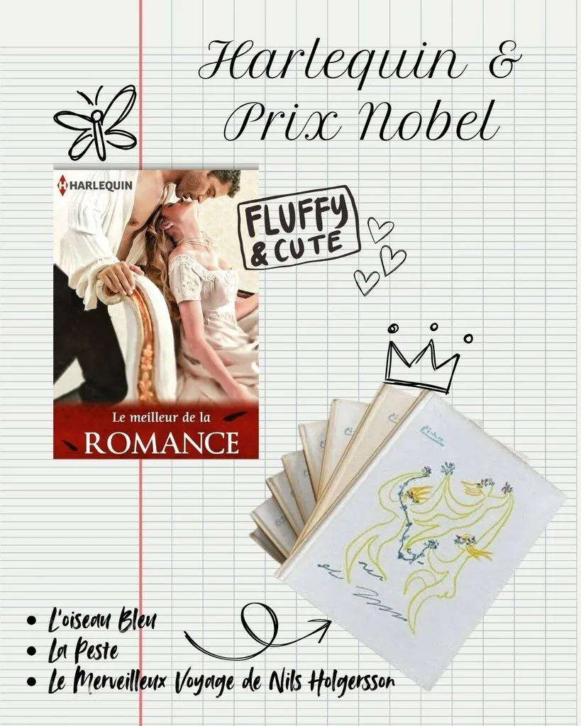 Collections Harlequin et Prix Nobel