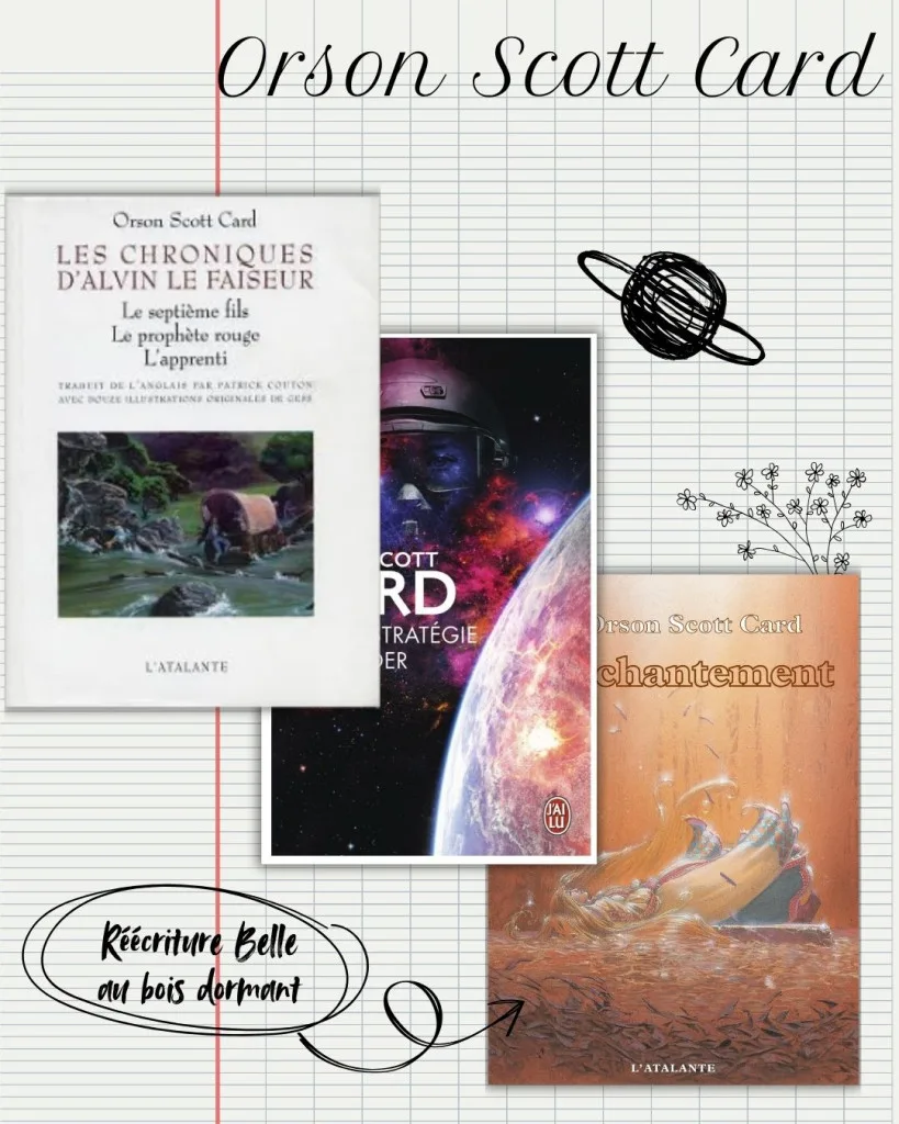 Queques romans de fantasy, SF et réécriture de conte de Orson Scott Card