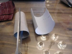 étape 8 pour réaliser des pots à partir de vieilles chemises